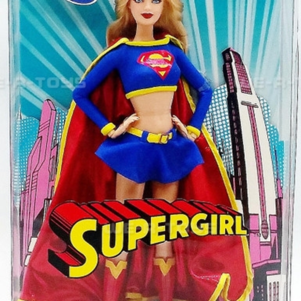 Barbie 2008 Collector Doll Silver Label Supergirl Doll